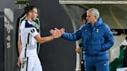 José Mourinho et Gareth Bale.