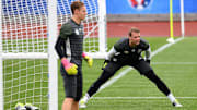 Bernd Leno und Manuel Neuer beim deutschen Nationalteam