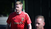 Kevin de Bruyne est de retour dans le groupe pour affronter le Danemark. 