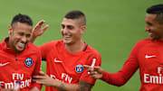 Verratti s'amuse avec ses coéquipiers
