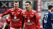 Romain Faivre, souvent comparé à son adversaire du jour Hatem Ben Arfa, a marqué le but de la victoire pour le Stade Brestois. 