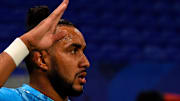 Dimitri Payet, en train de célébrer son but contre l'OL.
