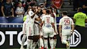Belle victoire des Lyonnais face au Racing Club de Strasbourg au Groupama Stadium.