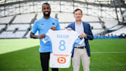 Gerson et Pablo Longoria. 