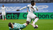 Bamba Dieng face à Angers. 