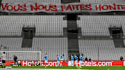 Les banderoles n'ont pas eu d'effet sur les joueurs de l'OM qui se sont inclinés contre Lens
