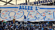 Les supporters de l'OM se lient contre la direction. 