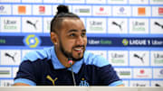 Dimitri Payet en conférence de presse, à deux jours du Classico à Paris.