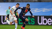 Mbappé lancé à pleine vitesse lors du Classico face à l'OM, ce dimanche soir