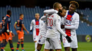 Kylian Mbappé auteur de son centième but avec le PSG.