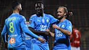 Auteur d'un but après sa rentrée en jeu à Nîmes, le Marseillais Valère Germain s'est montré altruiste en voulant offrir un premier but à Luis Henrique