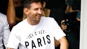 Lionel Messi a atterri au Bourget ce mardi.