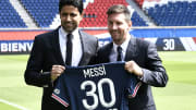 FBL-FRA-LIGUE1-PSG-MESSI-PRESSER - Messi usará la número 30.