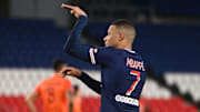 Kylian Mbappé a inscrit un doublé face à Montpellier. 