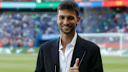 Pastore lors de la présentation des recrues parisiennes cet été