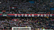 Les supporters du Collectif Ultras Paris.