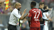 Welches Potenzial David Alaba (r.) in der Innenverteidigung besitzt, hat Pep Guardiola (l.) bereits 2015 erahnt