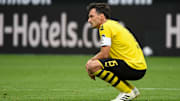 Mats Hummels ist nach der Niederlage niedergeschlagen