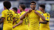 Achraf Hakimi has been on loan at Dortmund since 2018