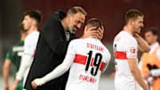 Will die Saison positiv abschließen: Pellegrino Matarazzo (l.)