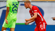 Beim 4:0 über den VfL Wolfsburg erzielte Mickael Cuisance sein erstes Bundesliga-Tor