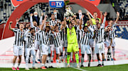 Esultanza della Juve