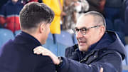Paulo Fonseca e Maurizio Sarri