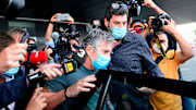 Jorge Messi arribando a Barcelona: "No se nada muchachos"