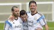 Mascherano, Gago y Demichelis, tres futbolistas que jugaron el Mundial 2014 y ya dejaron el fútbol