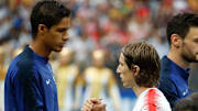 Varane y Modric