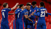 Watkins scored his first international goal