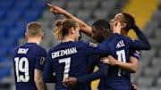 Ousmane Dembélé a réalisé un bon match avec les Bleus. 