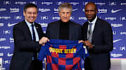 FC Barcelona Unveil New Coach Quique Setien