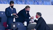 Ronald Koeman dan Joan Laporta