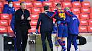 Clément Lenglet est sorti sur blessure contre Osasuna ce dimanche