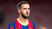 Miralem Pjanic ne semble pas satisfait de son temps de jeu au FC Barcelone