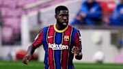 Le défenseur du FC Barcelone Samuel Umtiti