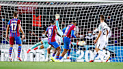Araújo marcó el gol del empate del Barcelona