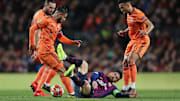 FC Barcelona v Olympique Lyonnais - UEFA Champions League Round of 16: Second Leg