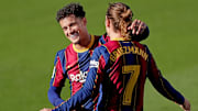 Haben beim FC Barcelona das Lachen wiedergefunden: Coutinho und Griezmann 