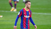 Sergino Dest kickt seit diesem Jahr für den FC Barcelona