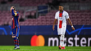 Lionel Messi and Kylian Mbappe face off again