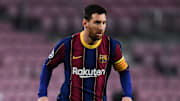 Messi el pasado martes en Champions League