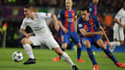 Verratti face au FC Barcelone lors de la remontada