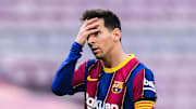 FC Barcelona v RC Celta - La Liga Santander - Messi se lamenta.