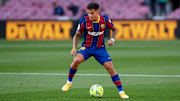 Philippe Coutinho en el Clásico contra el Real Madrid
