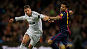 Dani Alves y Ramos
