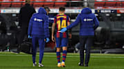 Coutinho se retiró por lesión 