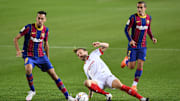 El Barcelona empata contra el Sevilla