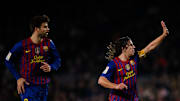Puyol y Piqué hicieron historia en el Barcelona